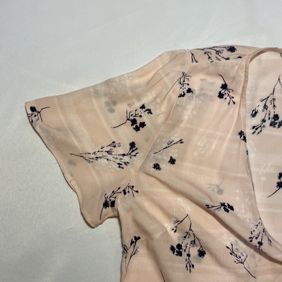 Gentle Fawn Pink Wrap Top - Picture 12 of 12